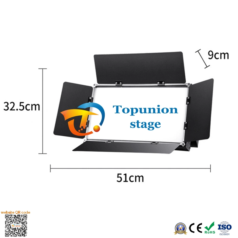 Stade professionnel à plat douce lumière de l'éclairage LED pour panneau Projecteur Effet vidéo