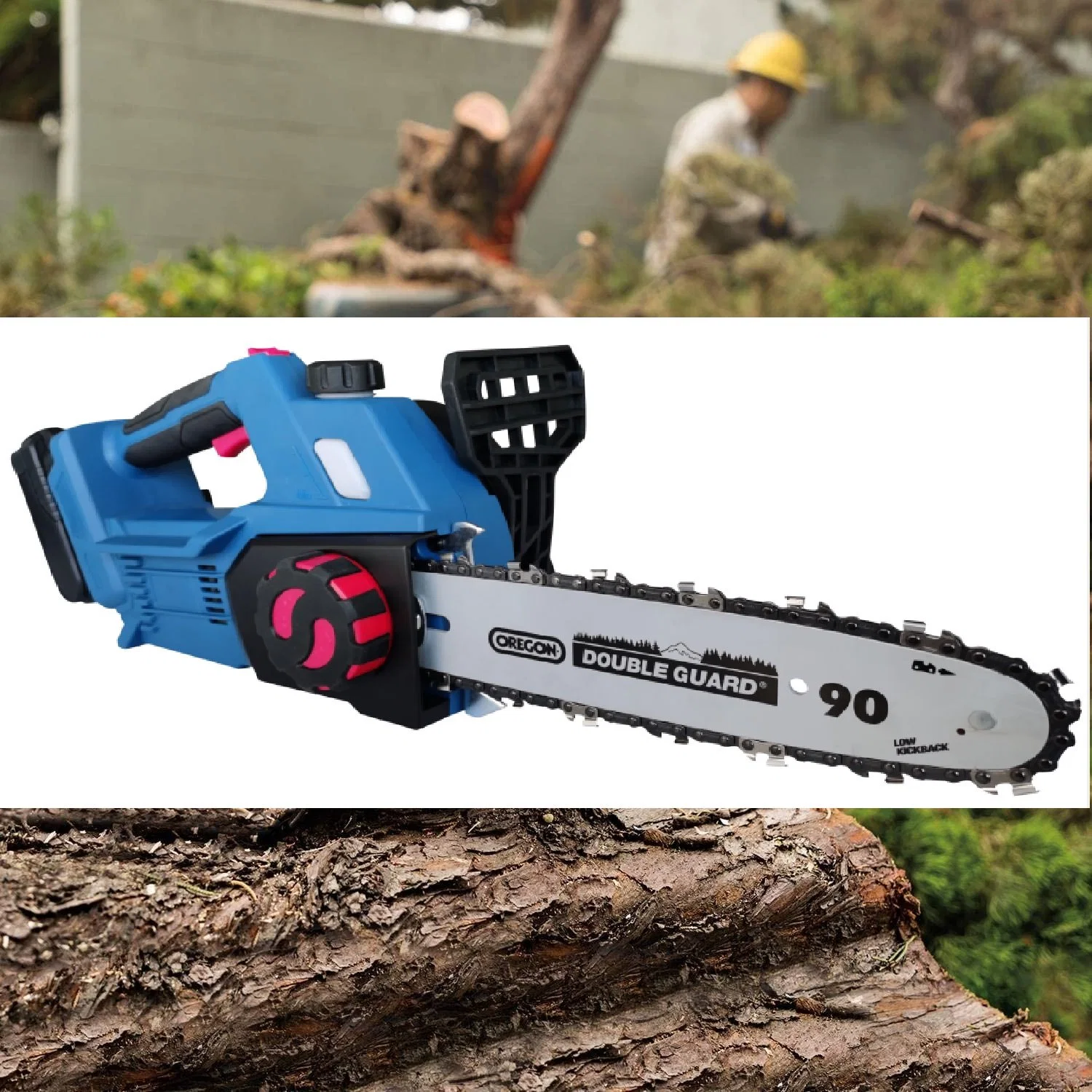 20V Li-ion Battery Cordless Electric Garden Branch Lopper/Chainsaw Power Tools