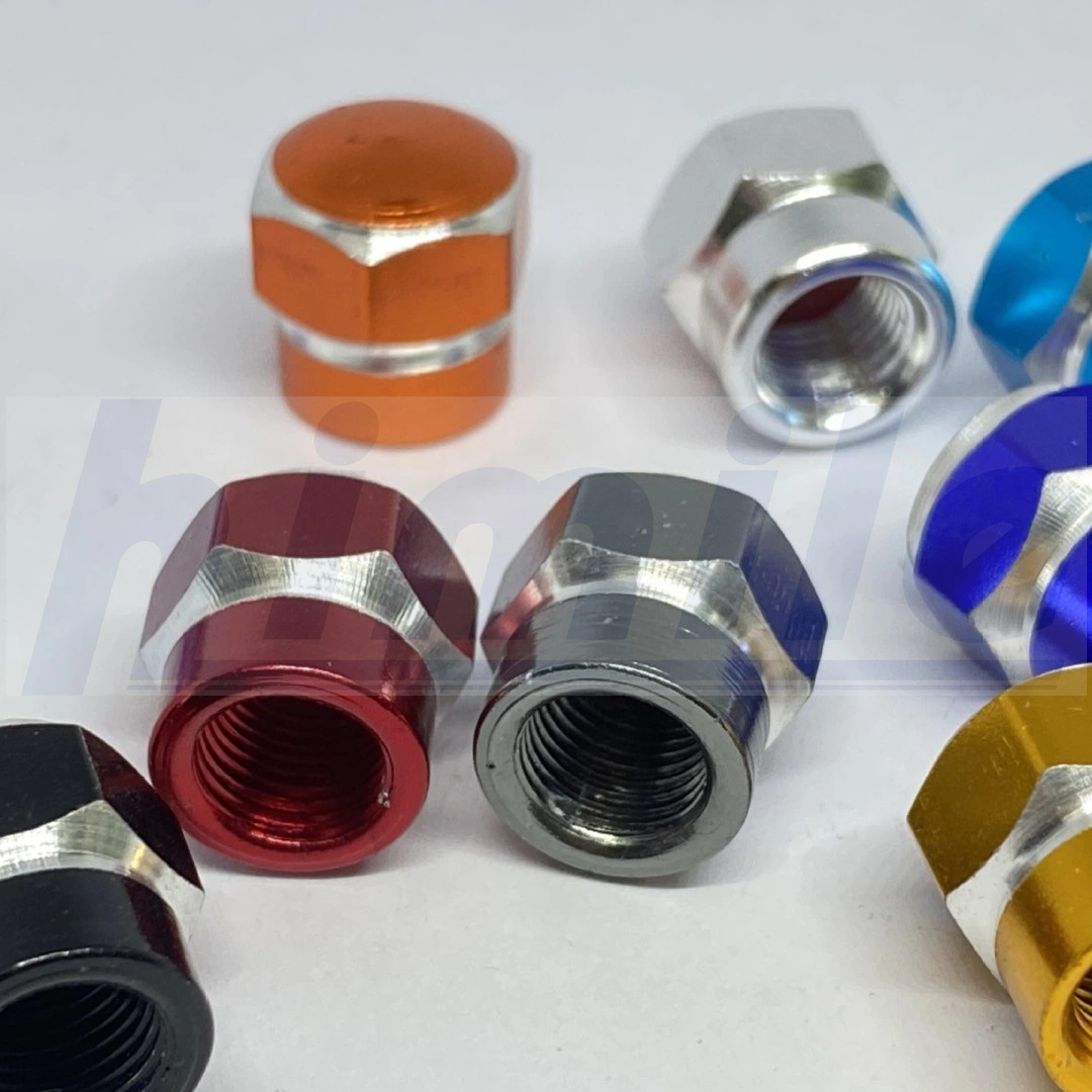 Himile Hot Sale Car Tyre Valve Caps, 8V1 Tire Valve Cap, Hot Sale Auto Parts Multiple Color.