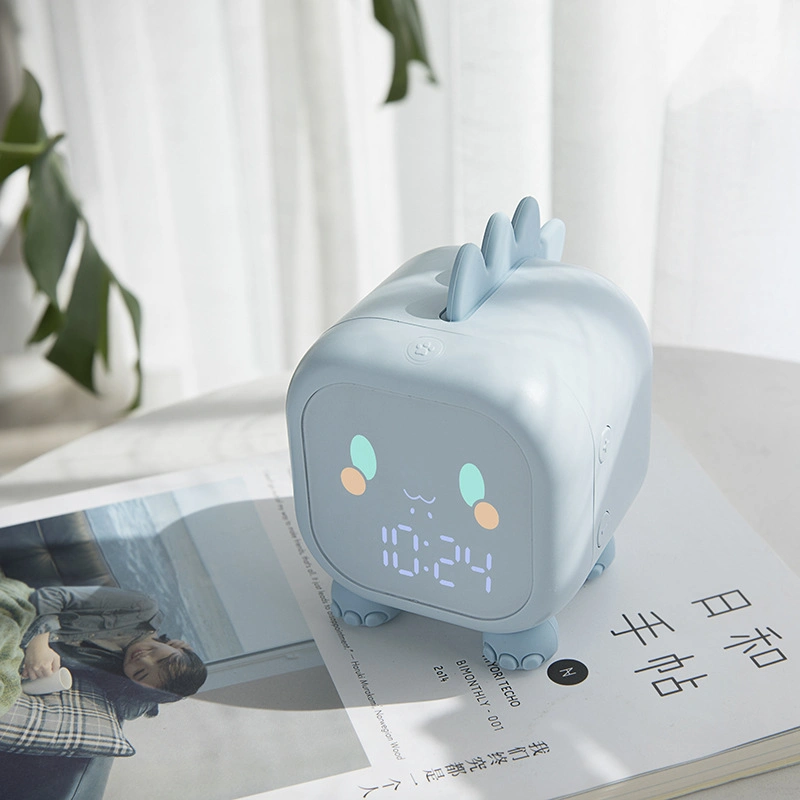 Amazon Funny Dinosaur Children Alarm Clock Intelligent Electronic Clock