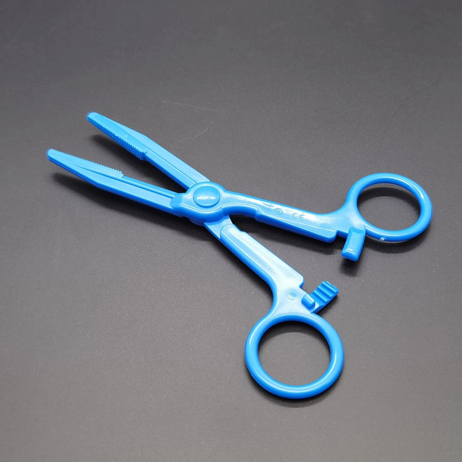 Scissors Plastic Scissors Tweezers Blue 14.20cm