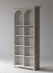 MID Century Vintage Bücherregale außergewöhnliche recyceltes Holz Display Schrank für Wohnzimmer