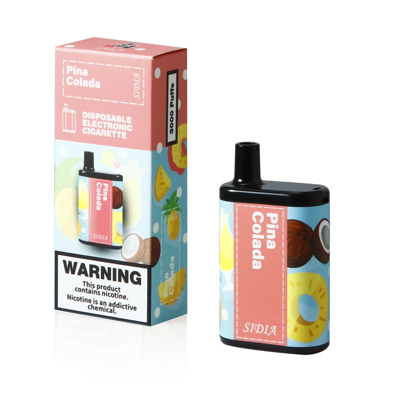 Al por mayor Sidia 3000 Puffs 10 ml desechable VAPE lápiz de Pina colada