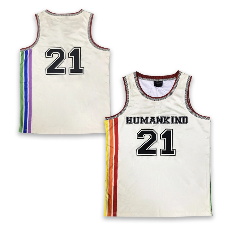 Custom Basketball Jersey Best Unique Design Breathable Polyester Basketball Shirts