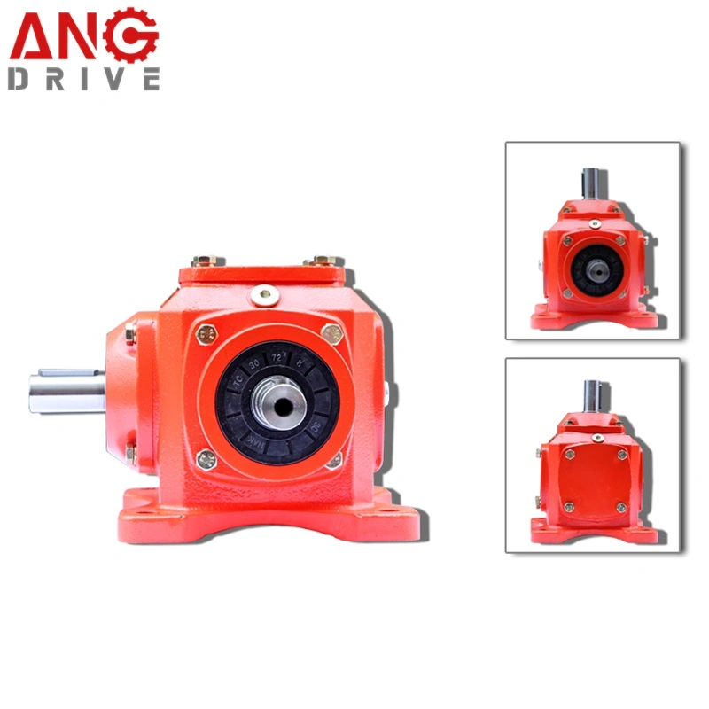 Power Transmission Right Angle Speed Increasing Bevel Gearbox