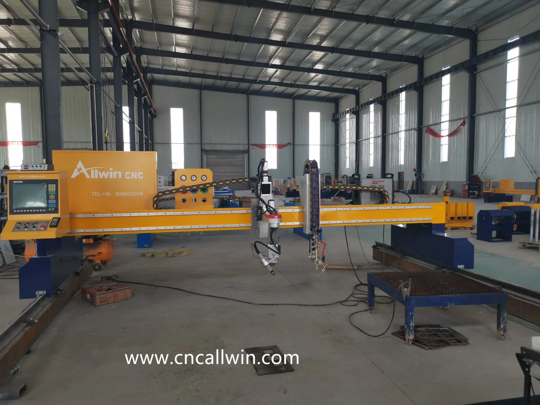 Bevel Plasma Cutter Plasma Bevelling 5 Axis Gantry Plasma Cutting Machine with Oxy-Fule Gas