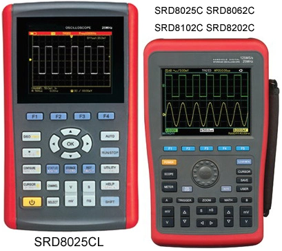 Handheld Digital Storage Oscilloscope SRD8xxx Series