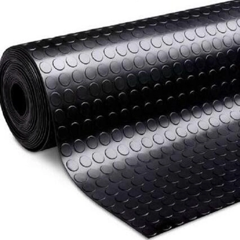 Wholesale/Supplier Price PVC Flooring Roll Car Mat Coin Design PVC Flooring with Non-Woven Backing