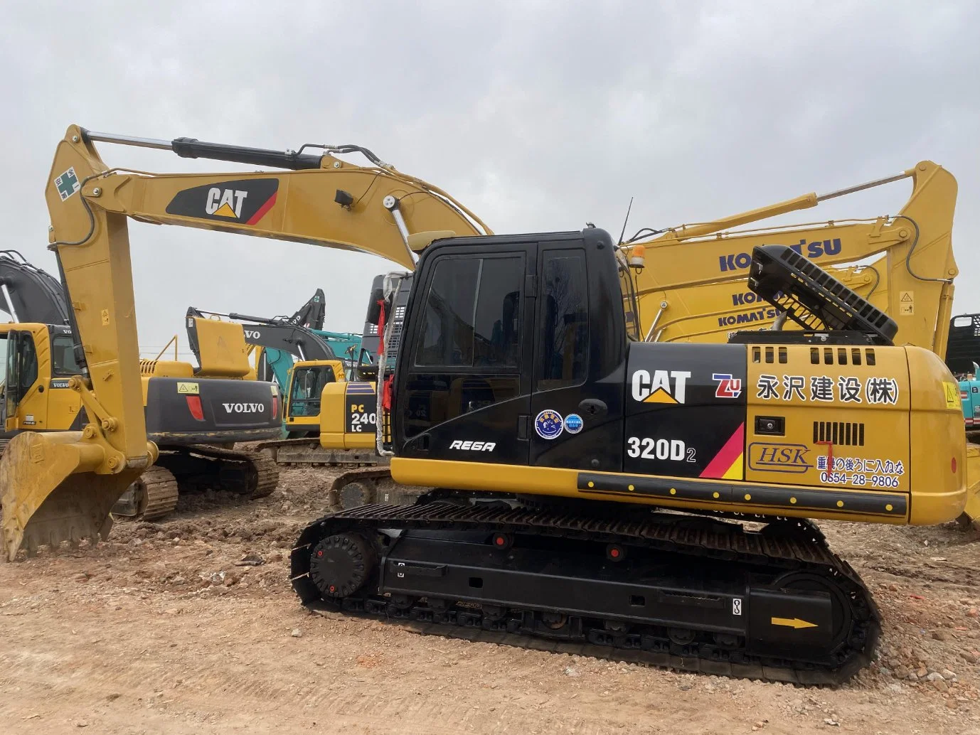 En vente/également Cat 320/Cat 311/Cat 312 en vente Cat d'occasion Pelle hydraulique à chenilles 320c fournie avec une machine de construction d'ingénierie d'occasion JP