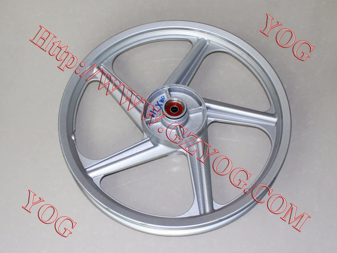 Yog Motorcycle Aluminum Rim Wheel Hub Rim for Tvs Star Hlx 100 Hlx125