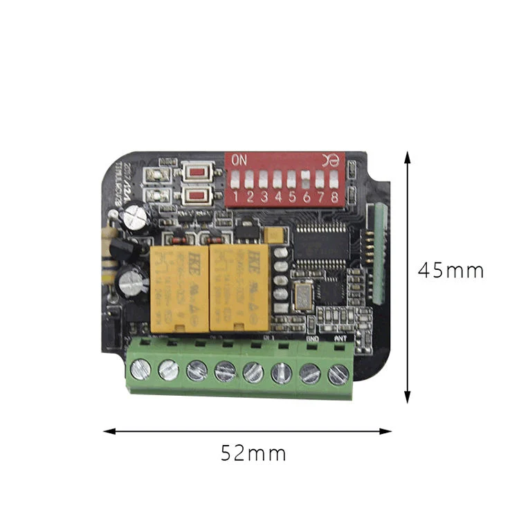 300-868MHz Universal 2 Kanal 9-30V Rolling &amp; Fixed Code Garage Tür Fernempfänger für Sommer Horman Ditec JCM etc.