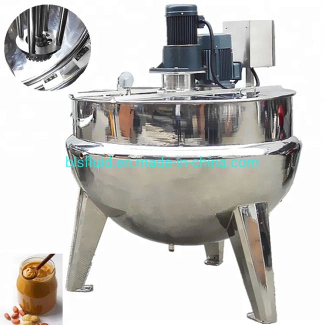 Full Stainless Steel Jacketed Industrial Cooking Kettle/Industrial Steam Pressure Kettle/Jacketed Cooker