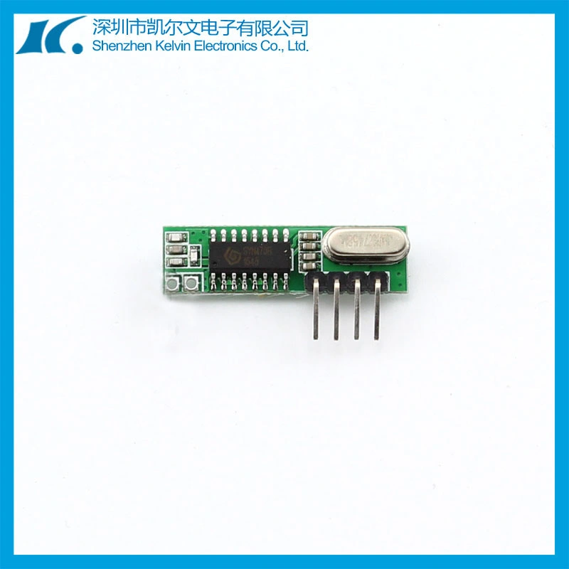 12V 4 Channel 433Hz receptor de controle remoto sem fio