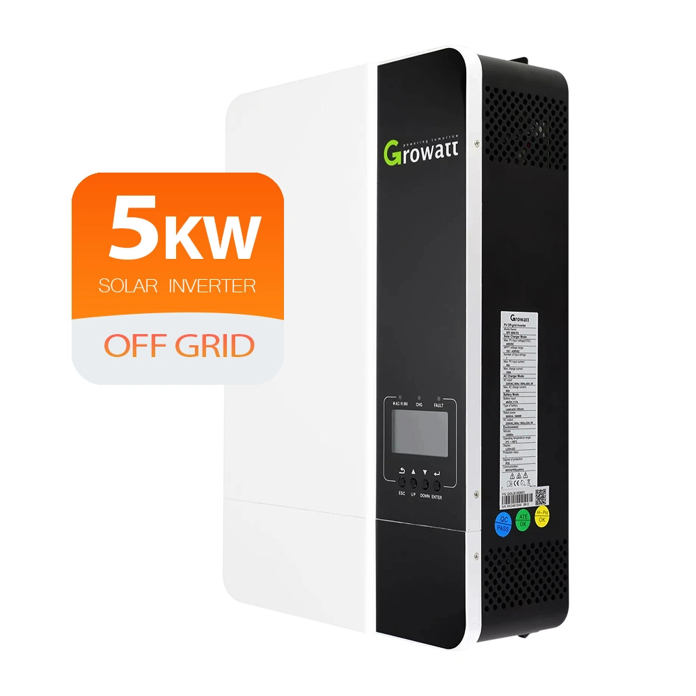 Batería de litio modo de trabajo Growatt SPF5000es off Grid Solar Inverter