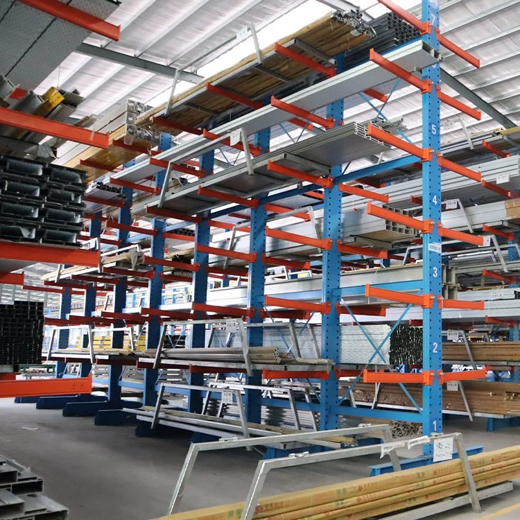 Adjustable Warehouse Storage Heavy Duty Shelf Cantilever Rack System