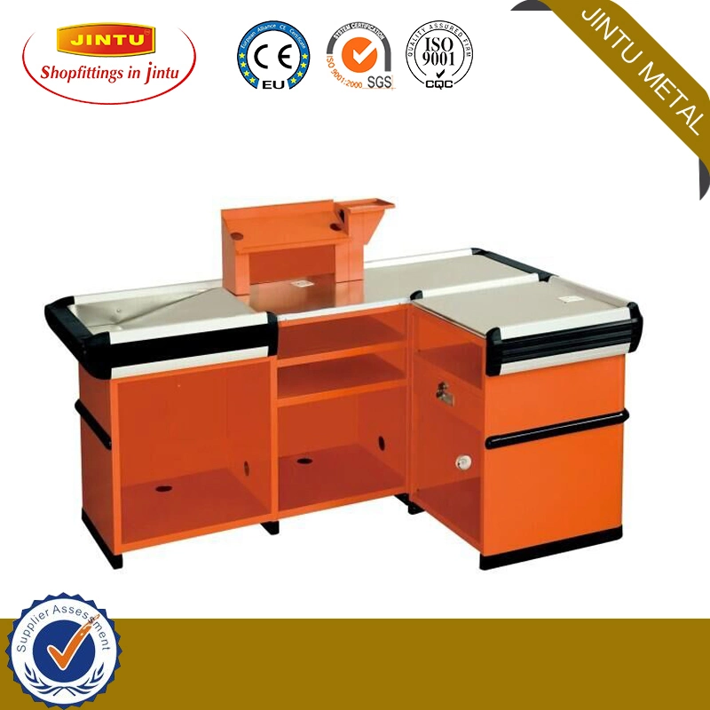 Shop Counter Table Design, Cash Counter Table, Checkout Counter for Sale, Counter Shelf