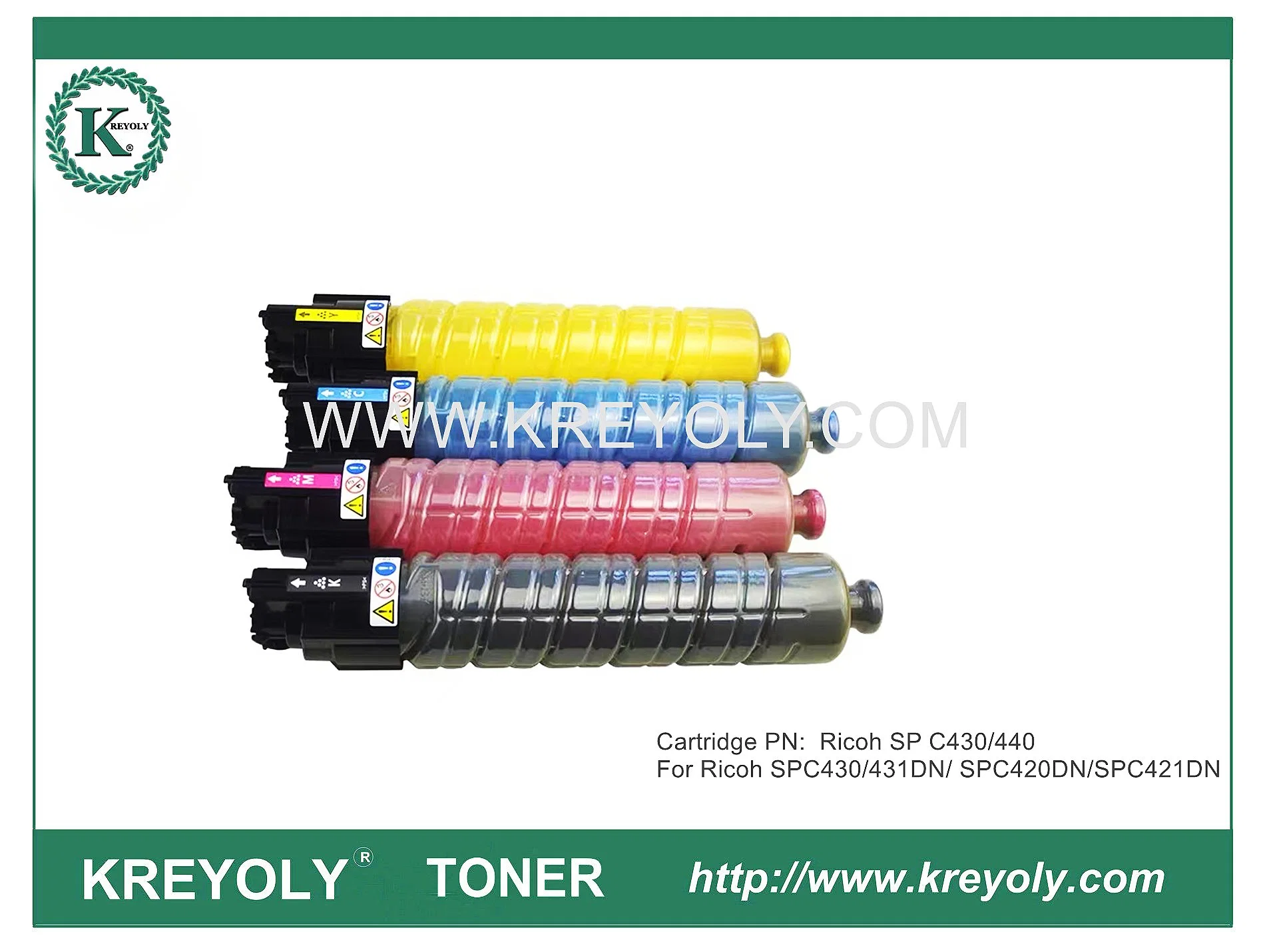 Compatible Toner Cartridge use in Ricoh  SP C430/431DN/420DN/421DN