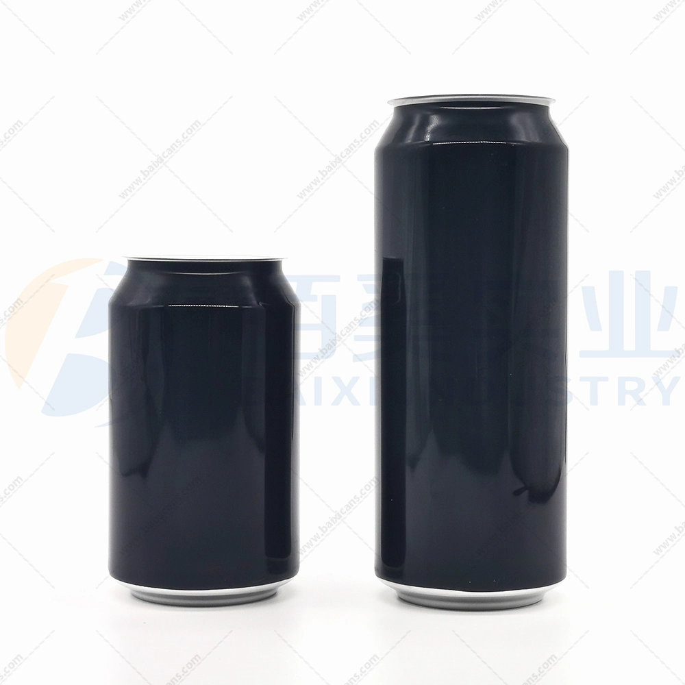 Vacío vacío impresión personalizada aluminio cerveza latas 202dia fácil de abrir Tapa para 200ml 250ml 269ml 310ml 330ml 355ml 375ml 475mL 500ml Embalaje de bebidas