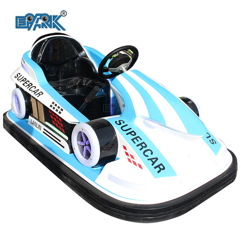 Indoor Outside Playground Ride Fiber Glass Material Battery Powered Kids Inflatable Bumper Car