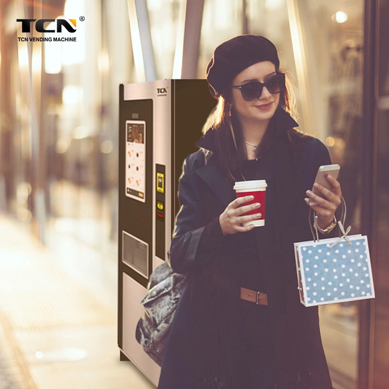 Tcn OEM/ODM Fully Automatic Coffee Vending Machine for Office