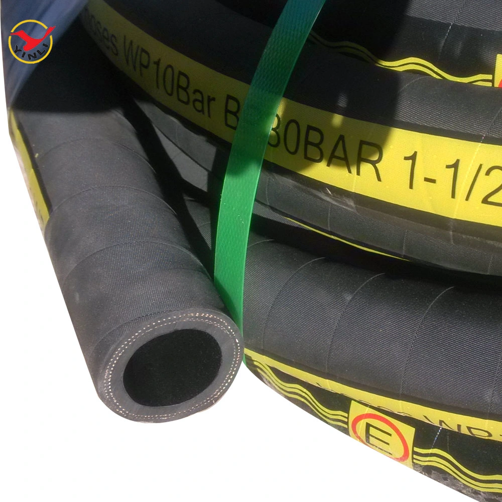 Super Long Life Industrial Hydraulic High Pressure Cheap Water Praised Hot Air Flexible Hose Rubber Hose Flexible