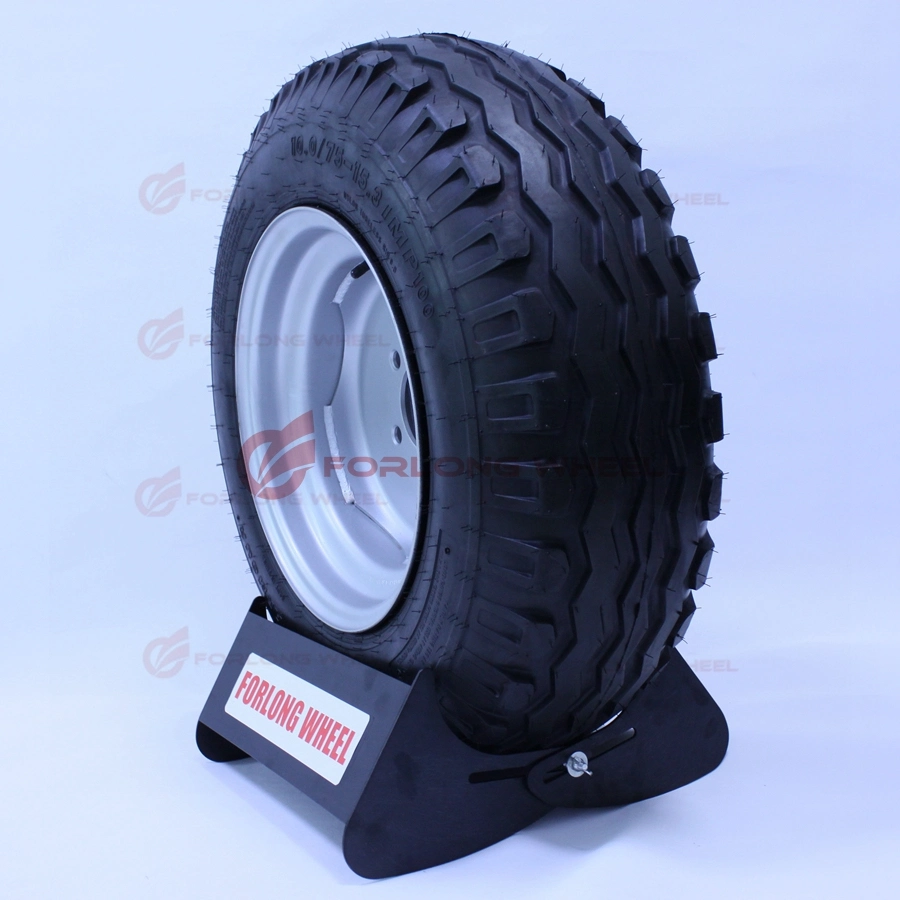 Forlong Wheel 15.3inch Farm Tipping Trailer Wheel Rim 9.00X15.3 6 Holes PCD205mm Fits Tire Size 12.5/80-15.3 for Sale