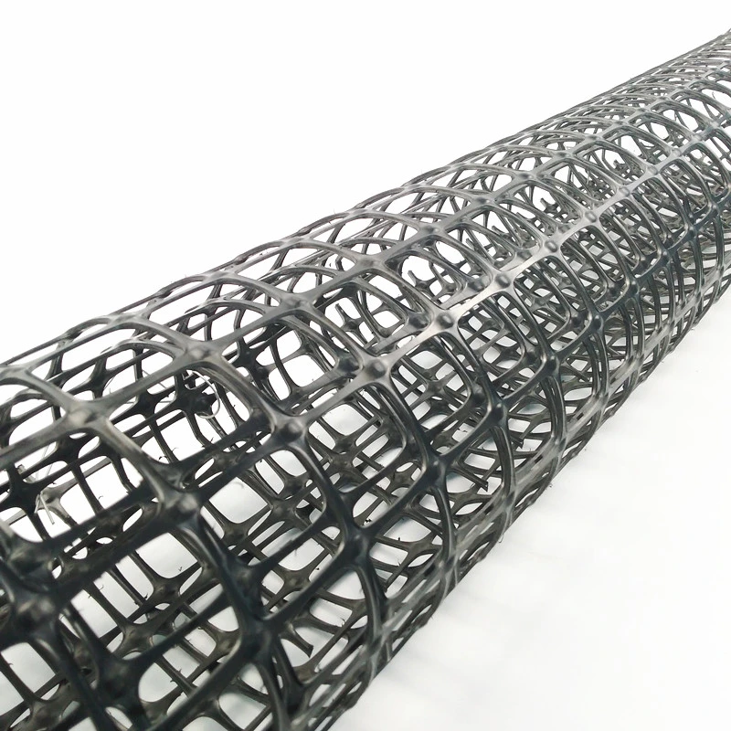 Manufacturer Soil Stabilization 150 Kn Biaxial Polyester Geogrid