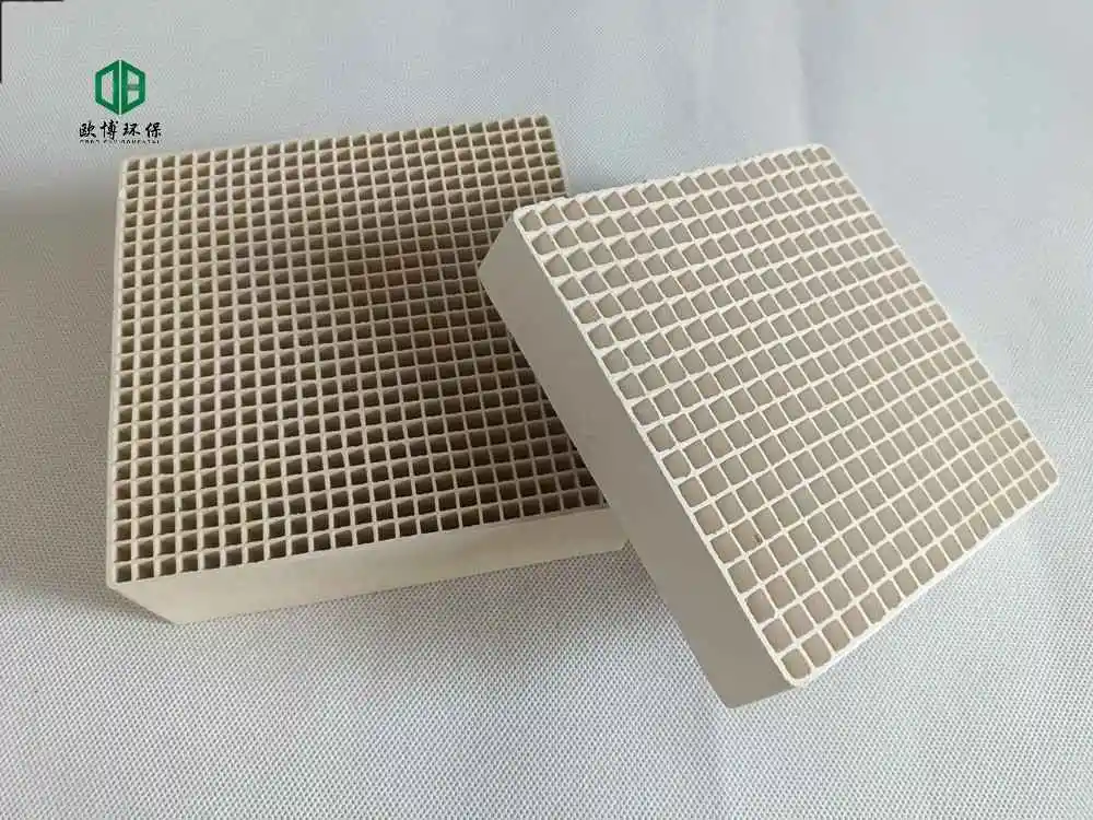 Cordierite Mullite Honeycomb Ceramic Heat Storage Substrates Accumulation