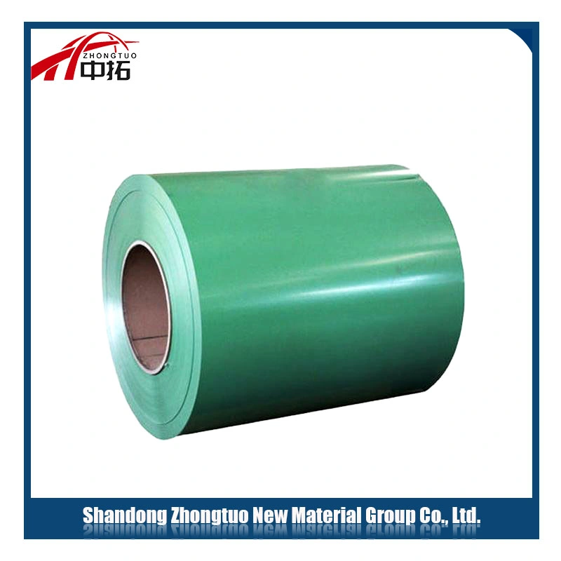 ASTM A792 Ral9003 PVC Plastic Film PPGL Prepainted Steel Coil