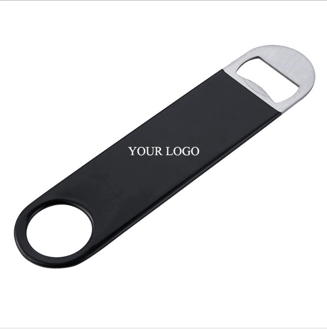 Stainless Steel Beer Bottle Cap Bar Blade Opener Tool Business Card Beer Openers Multi-Function Flat Bottle Opener