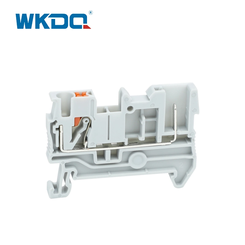 PT 2.5/1p Plug-in Connection 2.5mm Feed Through DIN Rail Terminal Blocks