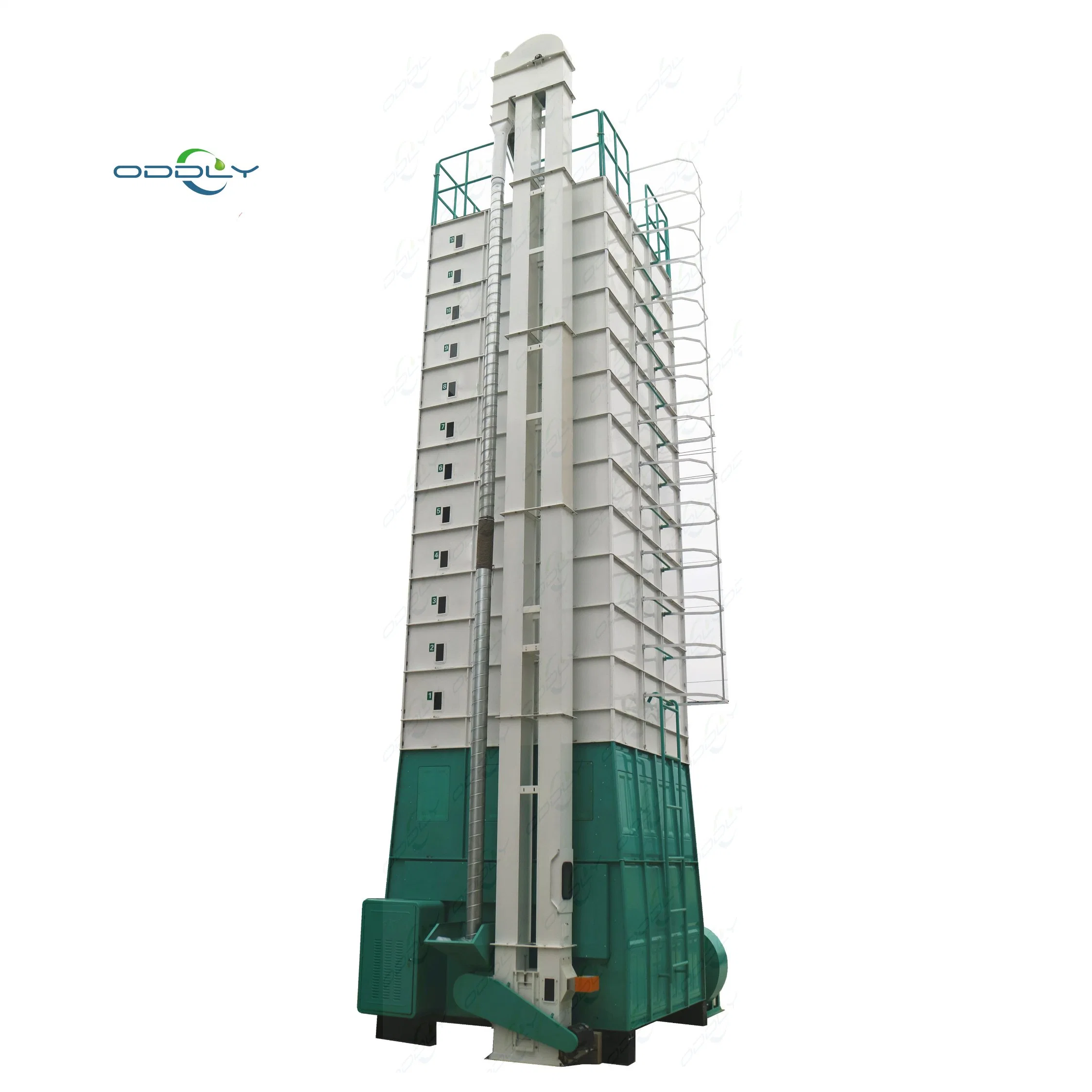 5h 21 Ton 30 Ton Per Batch Cycle Commercial Low Temperature Cross Flow Grain Maize Corn Paddy Corn Wheat Grain Dryer Drying Machine for Sale