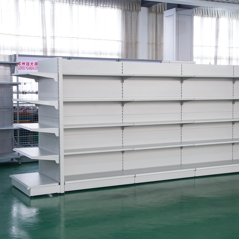 Manufacturer Supplier Metal Gondola Display Racks Supermarket Shelves