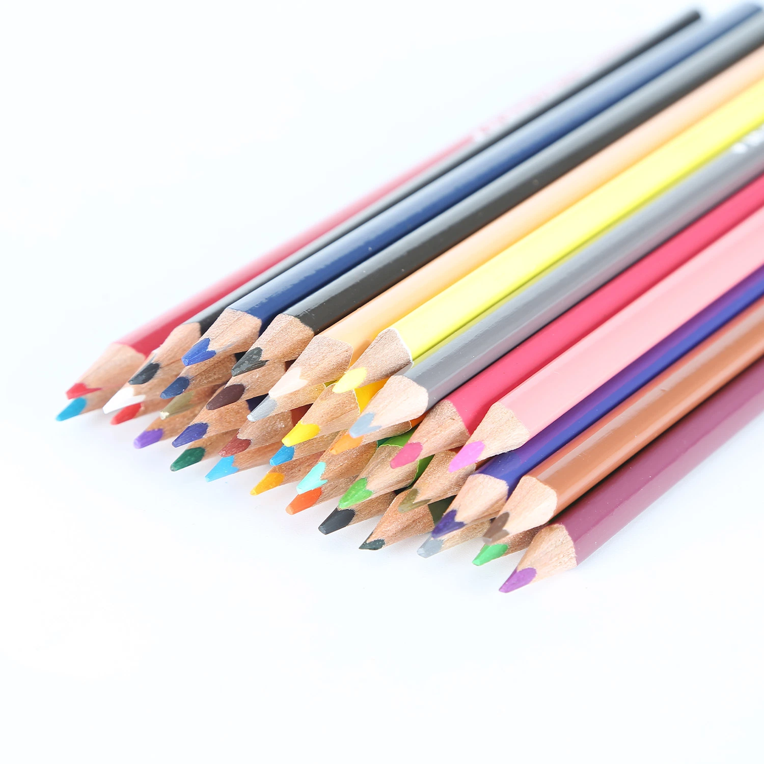 Drawing Pencil Break-Resistant Wooden Triangle Colored Pencil