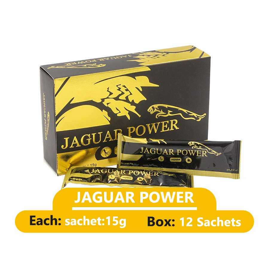 Jaguar Power Sexaul VIP miel 12 Sachets * 15 g.