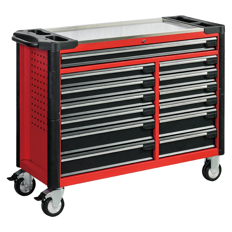 Goldenline 13 Drawers Lengthened Industrial Roller Tool Trolley