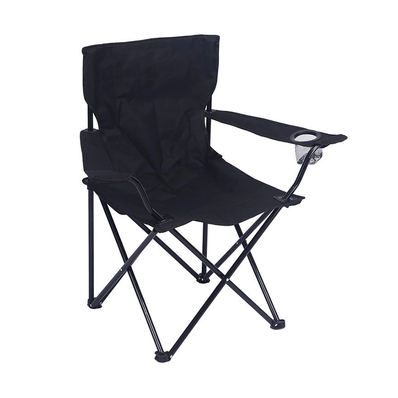 Factory Price Bearing 120kg PE Steel Foldable Folding Chair Seat for Camping