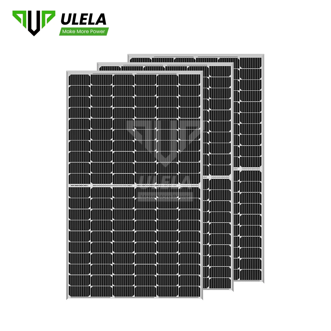 Ulela Bifacial Solar Panel Suppliers Wholesale/Supplier 150W PV Mono Solar Panel China 210mm 48 Volt Mono Solar Panels