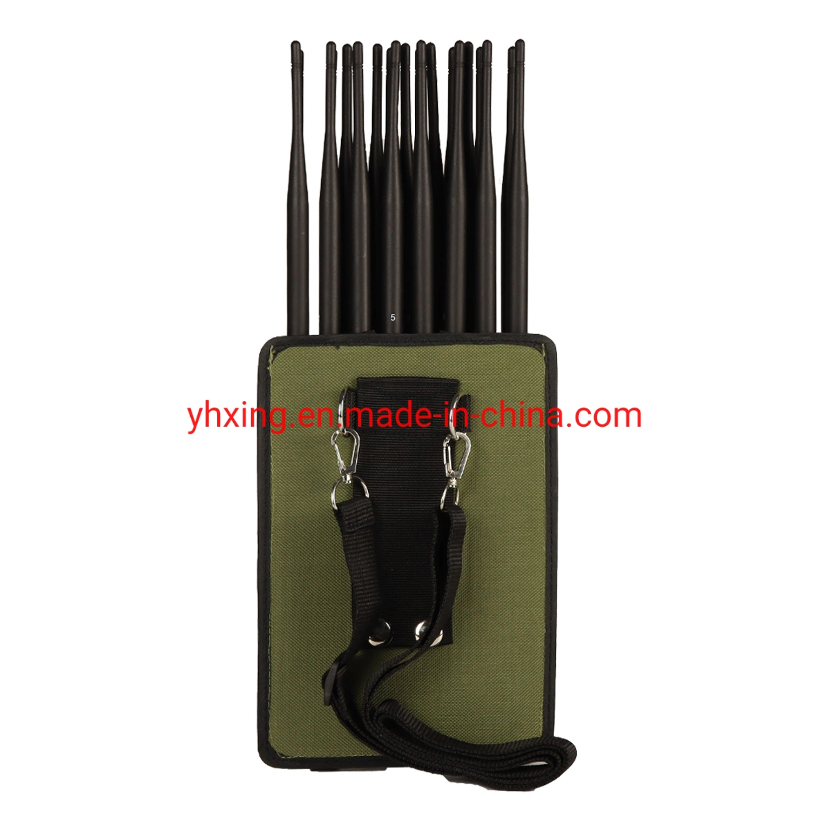 21 Antennas Mobile Phone GPS Walkie Talkie VHF UHF WiFi 315 433 868 2g 3G 4G 5g Portable Wireless Signal Blocker Portable Jammer