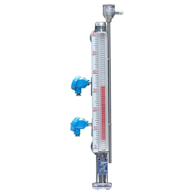 Steam Boiler Water Mechanical Display Magnetic Level Gauge with IP67