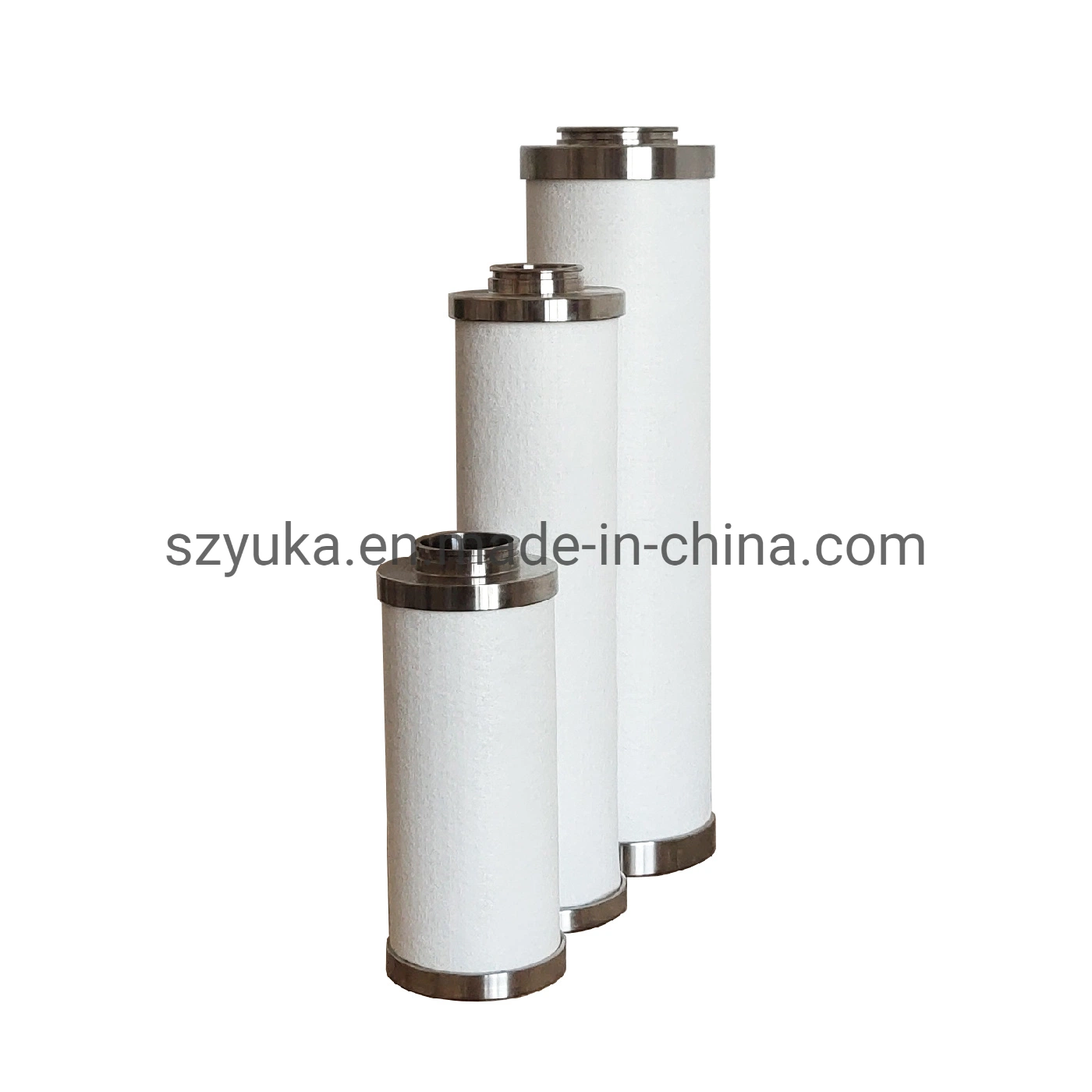 Stainless Steel Filter Element Remove Oil/Particle/Vapour/Odor for Air Compressor Parts 0.01&mu; M