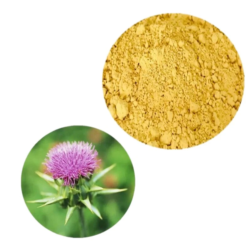 Healthcare Grade Milk Thistle Seed Extract Silymarin 80%, Silybin & Isosilybin 30% Powder