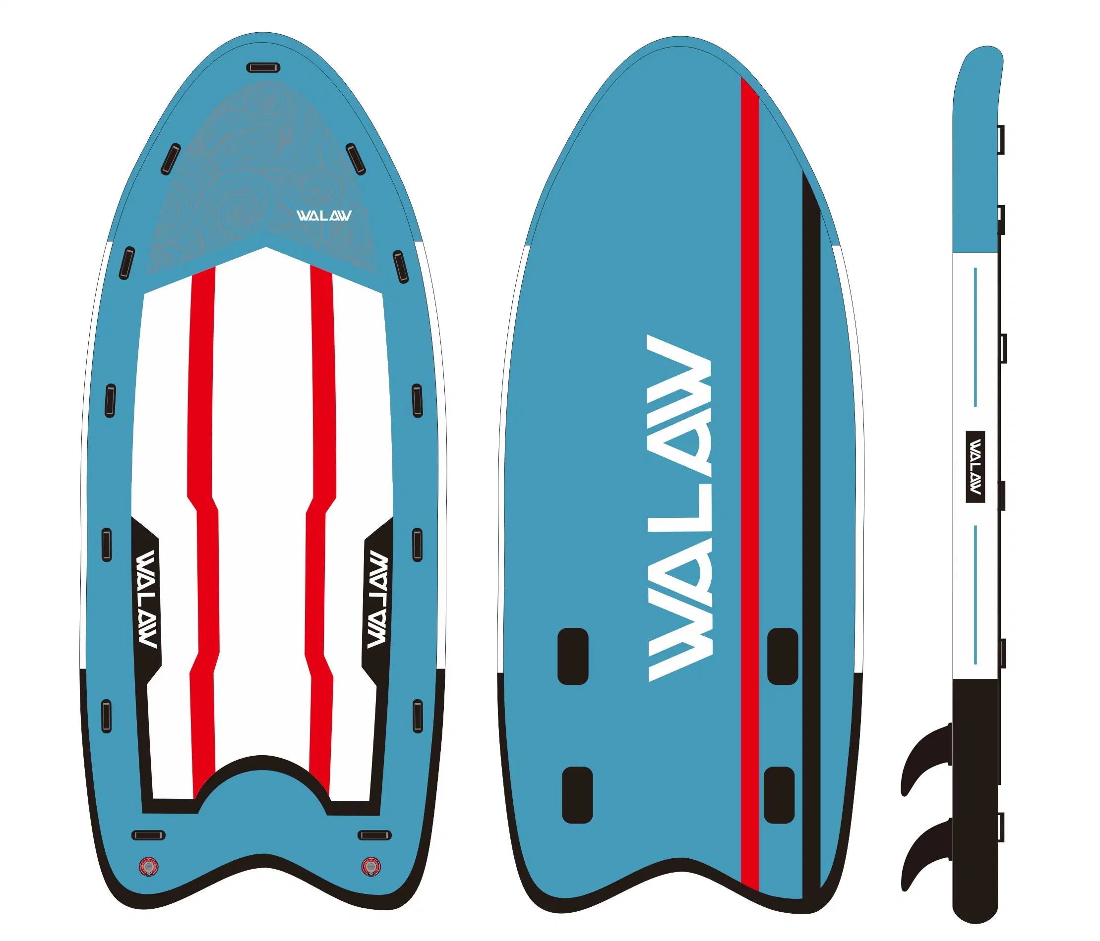 Meilleure qualité Sup pliable Inflatable Surf Paddle Board avec Low Prix