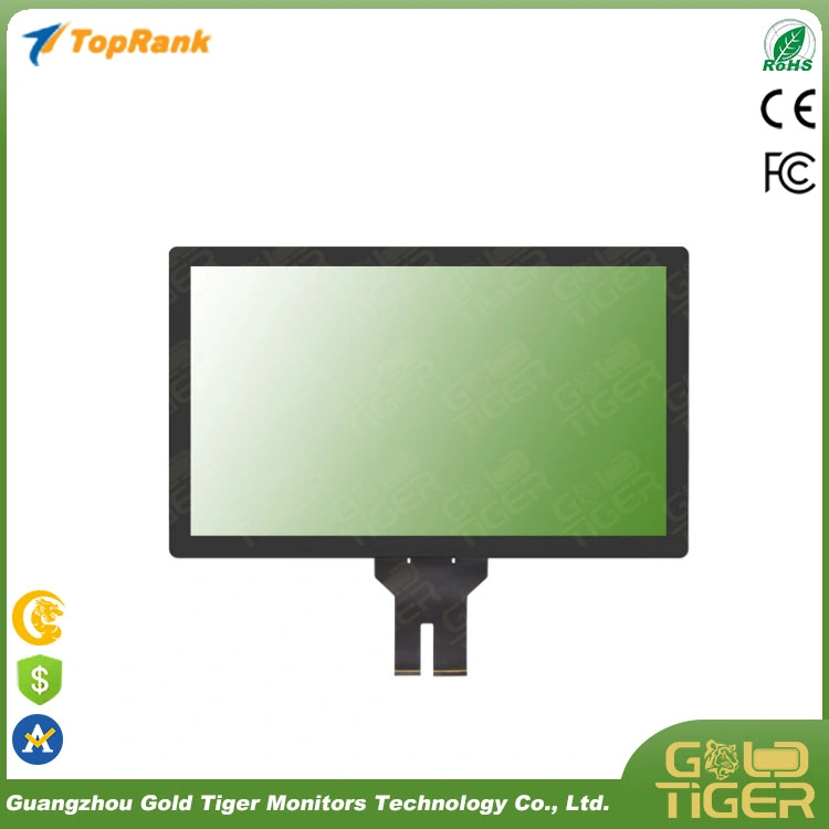 New Design High quality/High cost performance  Wide 22 Inch Infrared USB Touch Screen LCD Monitor with Black Metal Framing for Advertisement