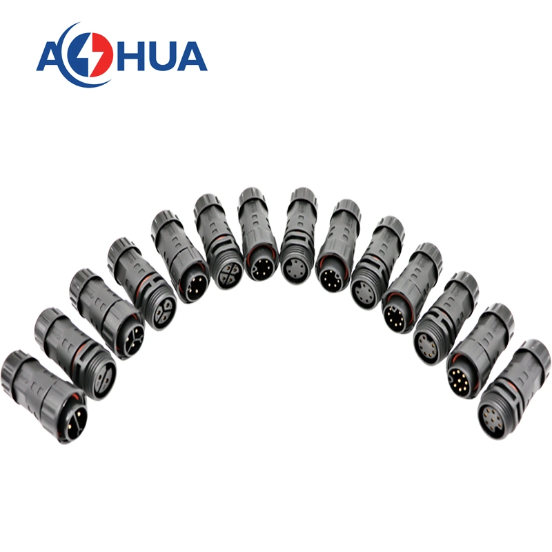 Ahua Outdoor Power Cable Joint Male Female Welding Waterproof Plug