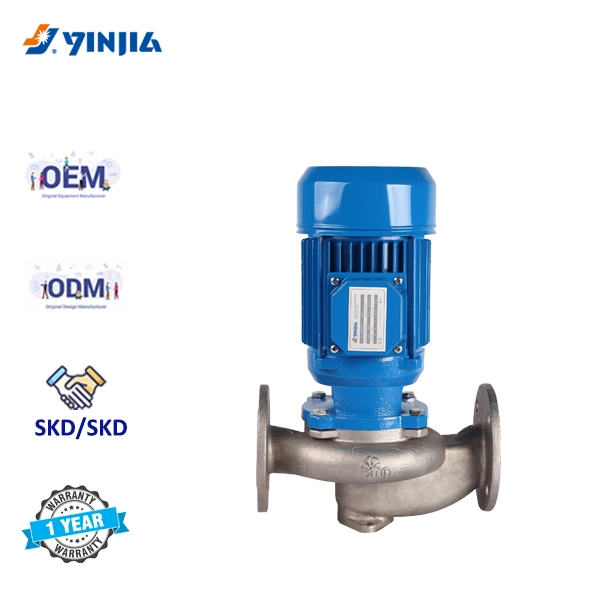 Vertical Stainless Steel Centrifugal Inline Pump for Industrial Water Services