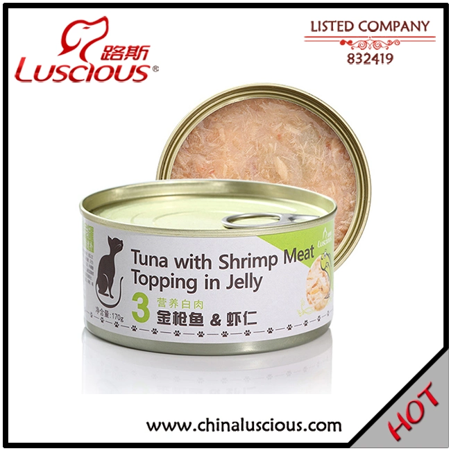 White Tuna with Shrimp Pet Food Dry Food Factory