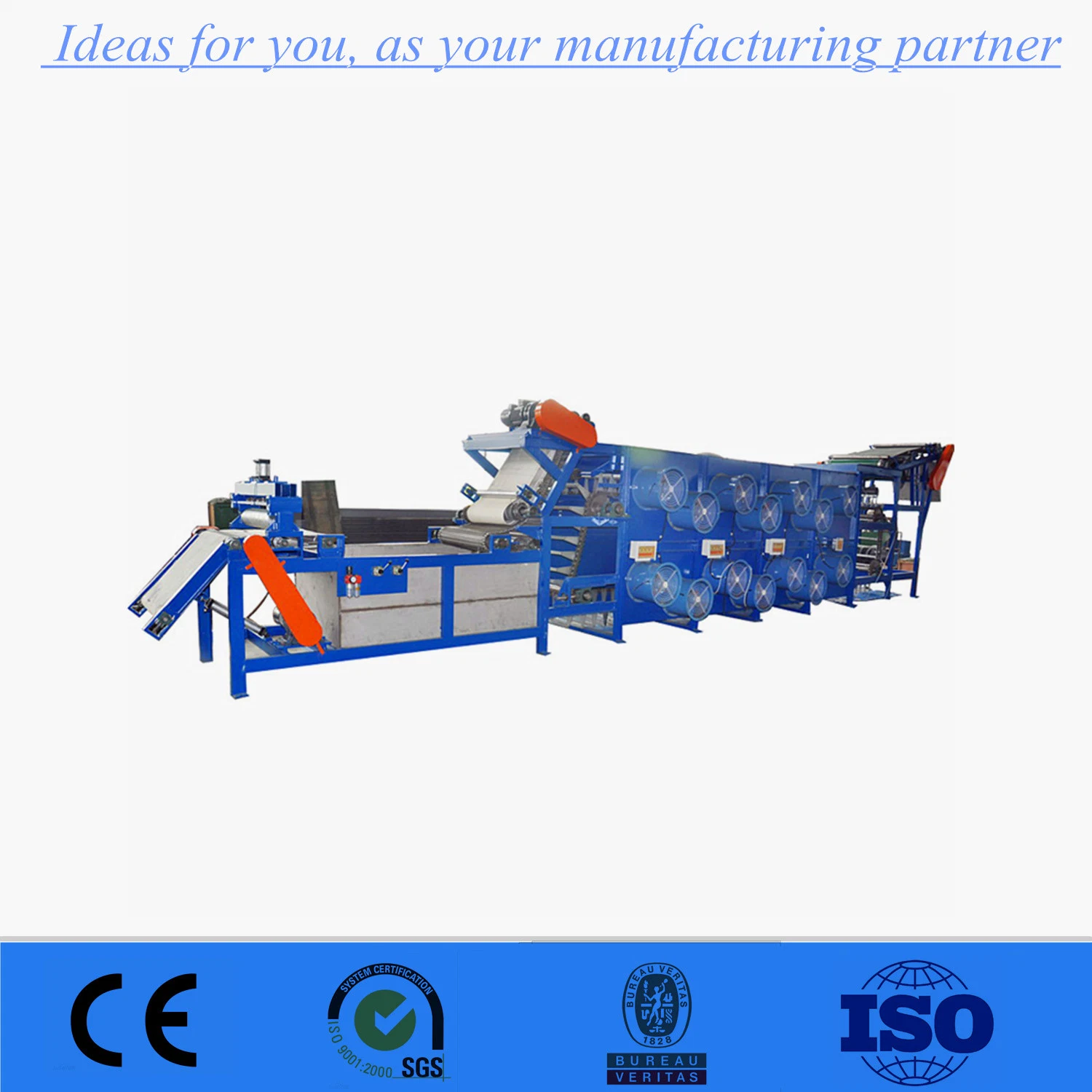 Xpg-900 250kw Batch off Cooler Rubber Sheet Cooling Machine