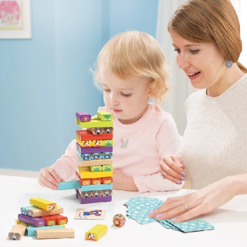 Neue Produkte Custom DIY Intelligenz Kinder Spiel Holz pädagogische Spielzeug