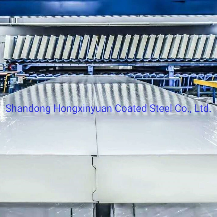 PU Polyurethane Foam Insulation Sandwich Roof and Wall Panel for Cold Room/Industry Shop